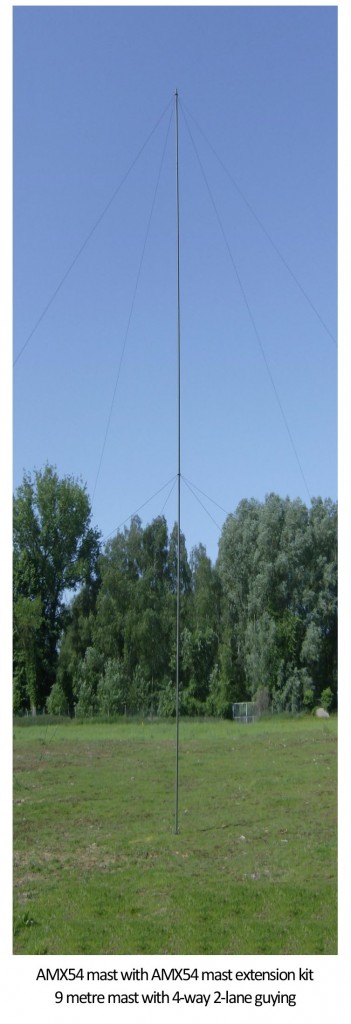 Kuterid Mast Comrod Mast, portabel 5,4 meter | Lyd og Telesystemer AS, Trøndelag