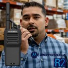 MOTOROLA R2 MOTOTRBO (VHF ELLER UHF) HÅNDHOLDT RADIO (ANALOG/DIGITAL) thumbnail