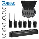 Zodiac D300 radiopakke med koffert, multilader og monofon thumbnail