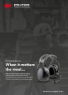 3M PELTOR CH-3 UTEN PTT HEADSET (FLX2) SORT thumbnail