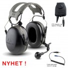 3M PELTOR CH-3 UTEN PTT HEADSET (FLX2) SORT thumbnail