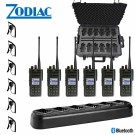 Zodiac D600G BT UHF radiopakke med koffert, multilader og monofon thumbnail