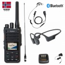 Hytera HP565G BT VHF jaktradiopakke med Bone Conductive Headset thumbnail